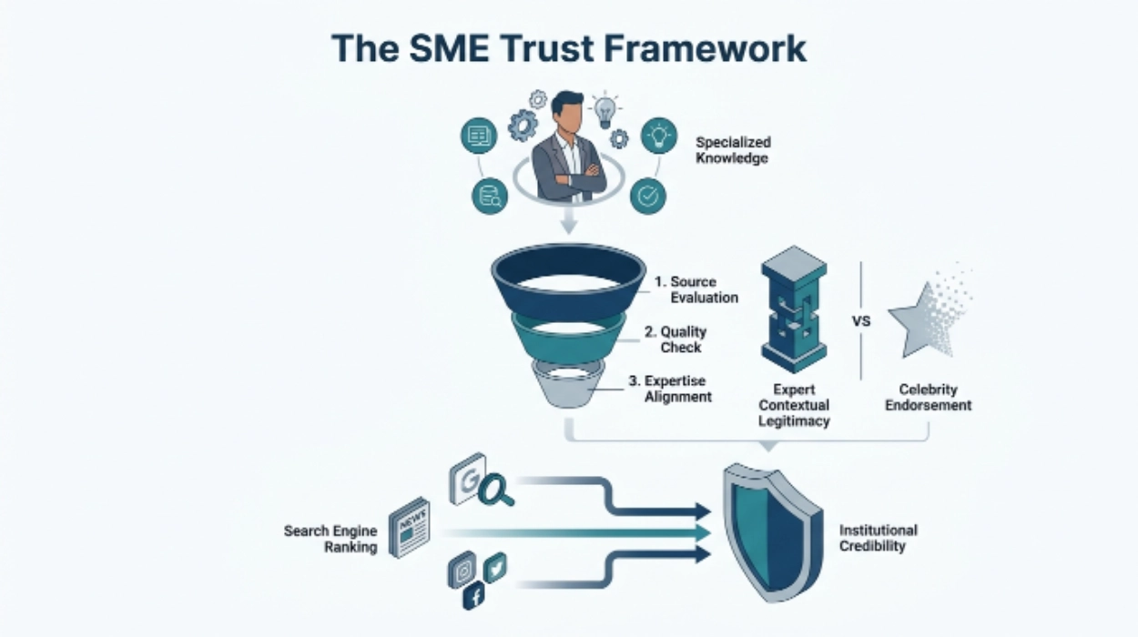 How Do Subject Matter Experts Influence Stakeholder Trust