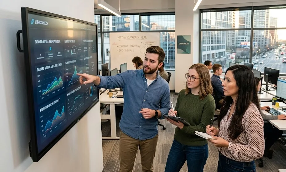 How Linkonize Pitches Media The Strategy Behind Our Earned Media Engine