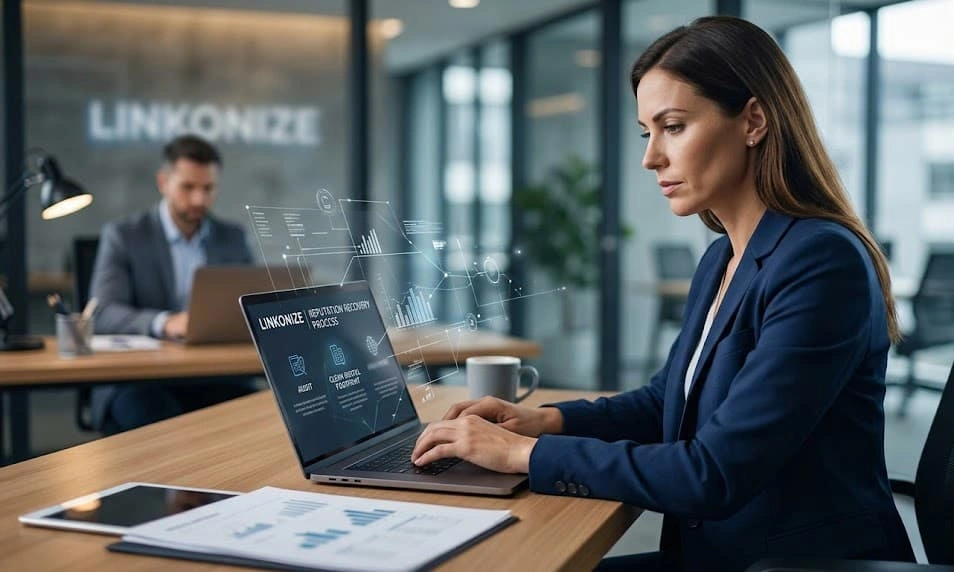 How Linkonize's Reputation Recovery Process Works From Audit to Clean Digital Footprint