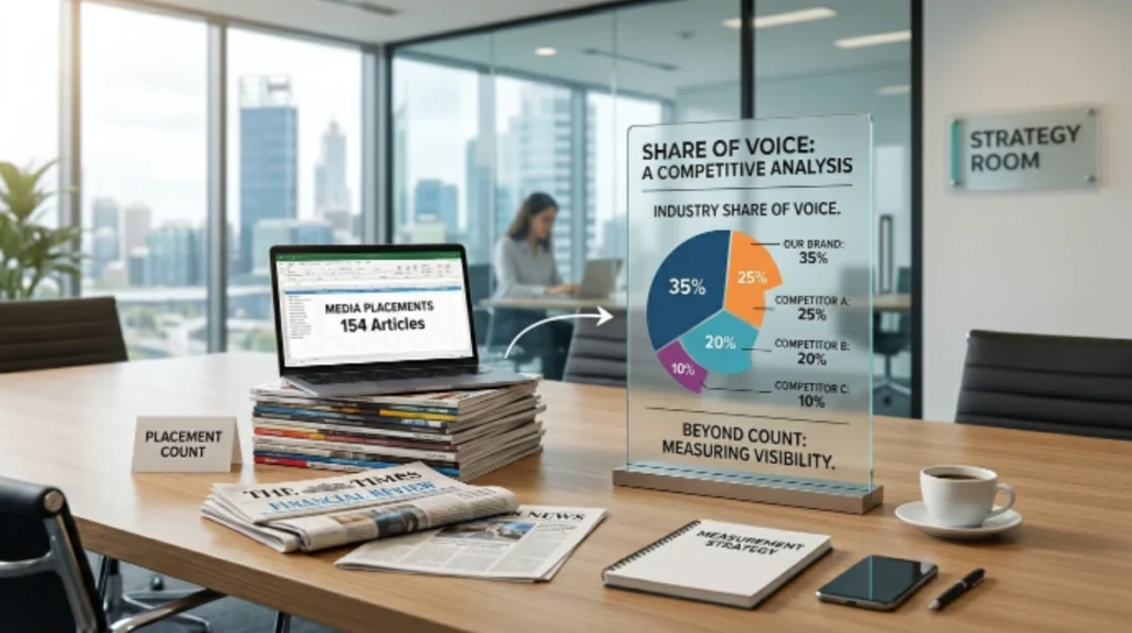 How We Measure Media Relations Success From Placement Count to Share of Voice