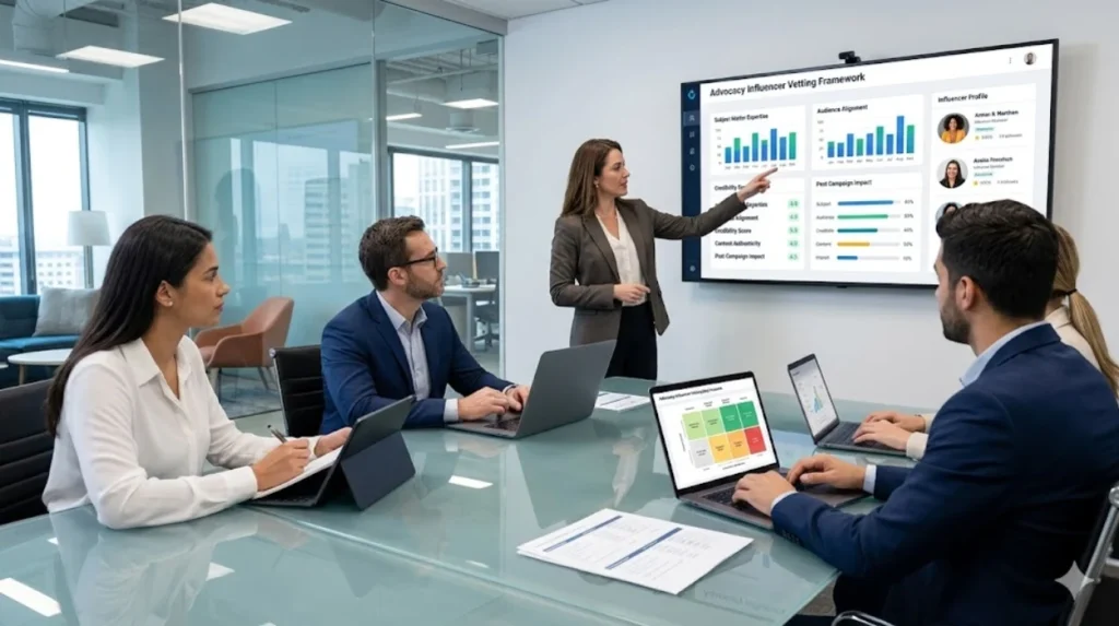 How to Choose the Right Advocacy Influencer A Framework for Vetting Subject Matter Experts
