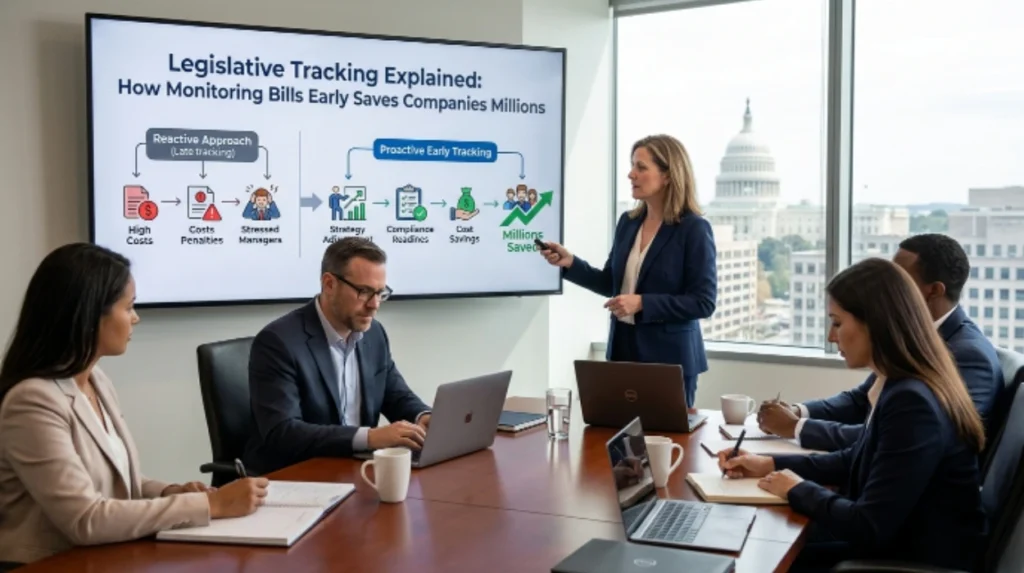 Legislative Tracking Explained How Monitoring Bills Early Saves Companies Millions (2)
