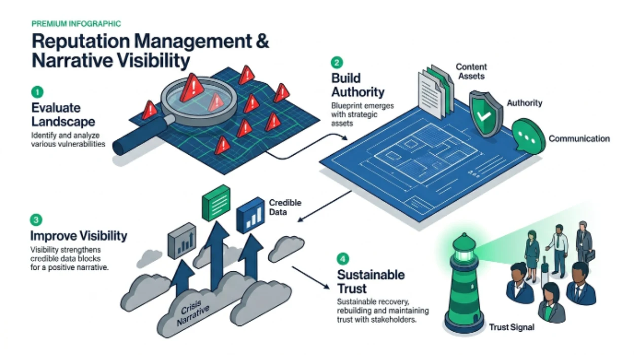 Reputation Management strengthen narrative visibility after a crisis