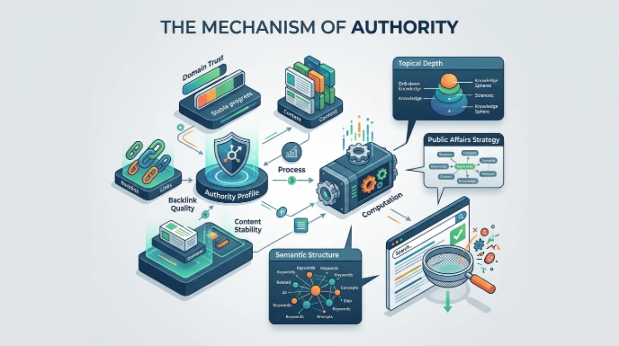 SERPs Evaluate Authority, Trust, and Credibility Signals
