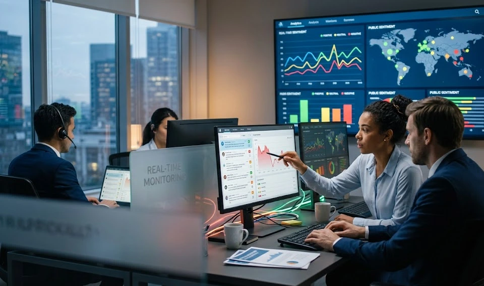 Sentiment Analysis for Reputation Management How Organizations Monitor What the World Is Saying in Real Time