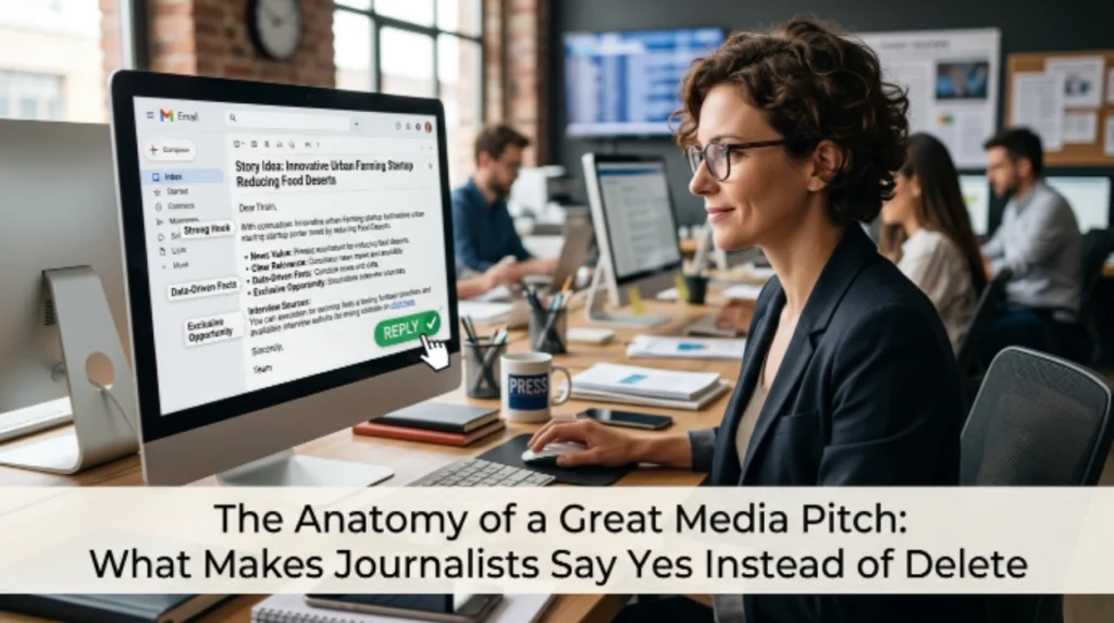 The Anatomy of a Great Media Pitch What Makes Journalists Say Yes Instead of Delete