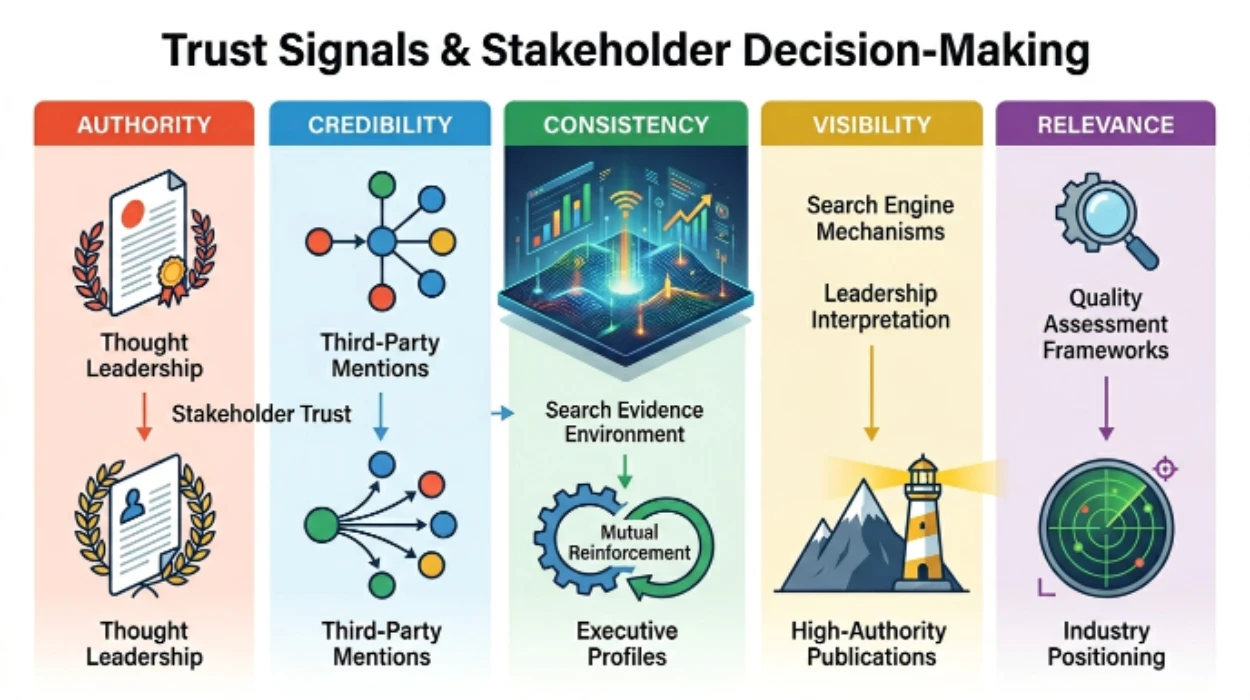 Trust Signals Have the Greatest Impact on Stakeholder Decision-Making