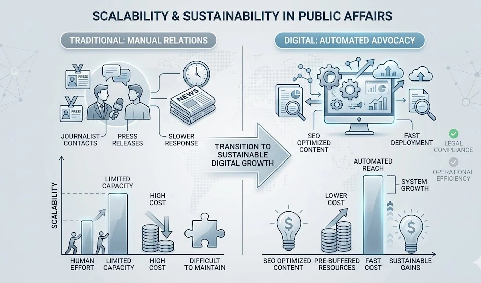What Determines the Scalability and Sustainability of a Public Affairs Strategy