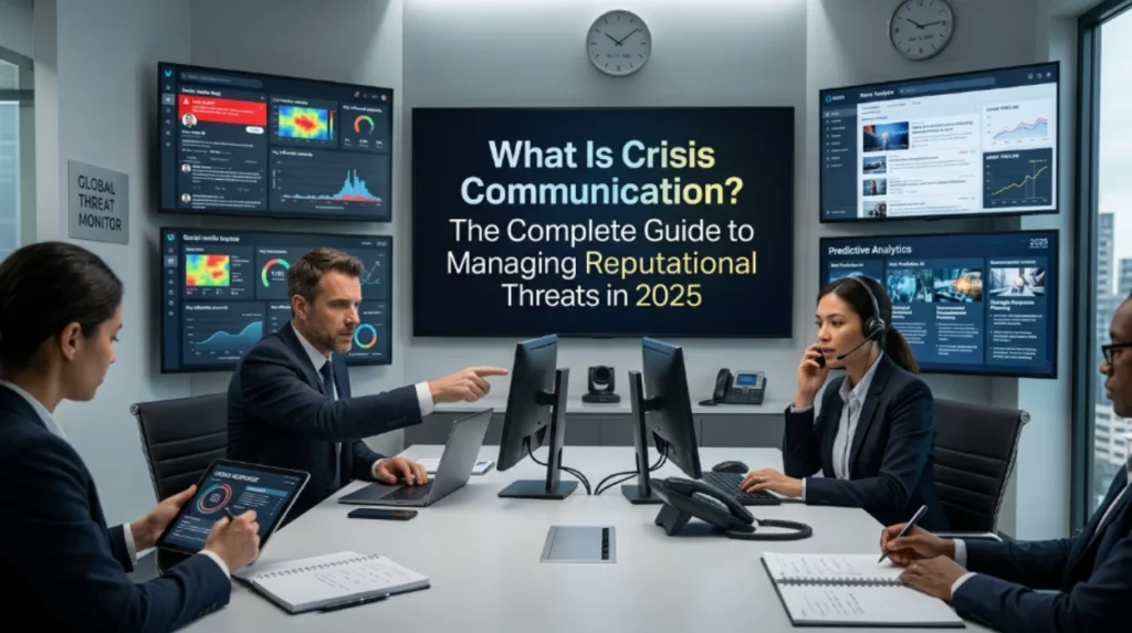 What Is Crisis Communication? The Complete Guide to Managing Reputational Threats in 2025