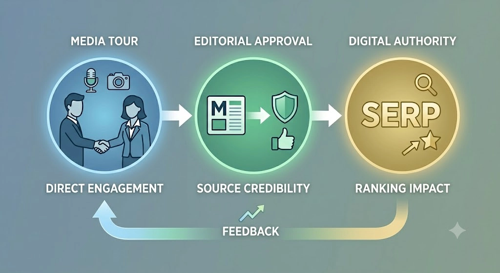 What Is a Media Tour Within Digital Reputation Systems