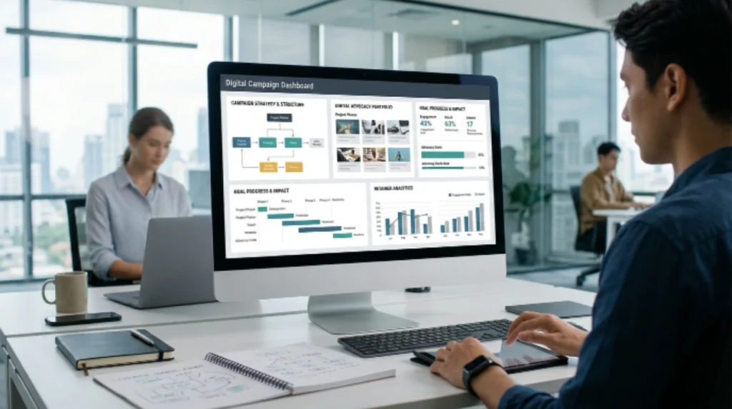 What a Digital Advocacy Retainer with Linkonize Includes and How Campaigns Are Structured