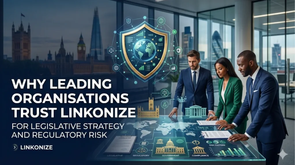 Why Leading Organizations Trust Linkonize for Legislative Strategy and Regulatory Risk