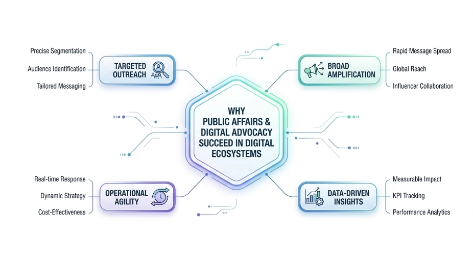 Why public affairs and digital advocacy succeed in digital ecosystems