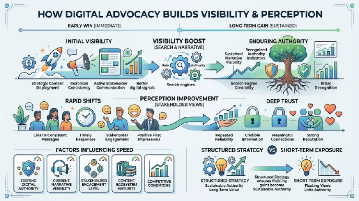 digital advocacy improve visibility and perception