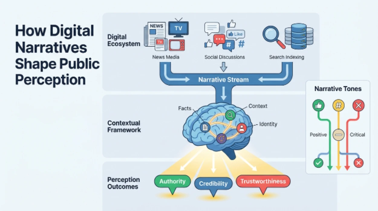 digital narratives shape public perception
