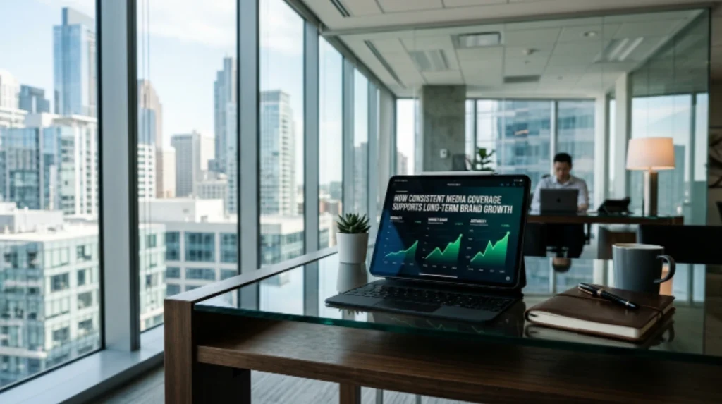 How Consistent Media Coverage Supports Long-Term Brand Growth